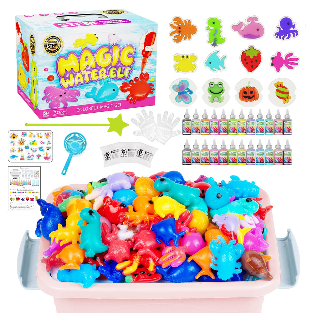 JKGIFTS Magic Water Toy Elf Kit box for gift ready creative play