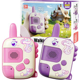 JKGIFTS Unicorn Walkie Talkie front view for easy outdoor play and coordination.