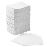 JMU 125-pack dental bibs in sealed bag for convenient hygiene and refills