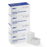 JMU 800 gauze pads 4x4 bulk pack for quick wound dressing prep.