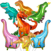 Jobkoo large dinosaur foil balloon—bright ceiling decor for a playful party.