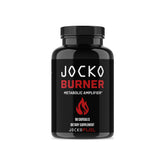 Jocko Fuel Burner capsules close-up showing compact design for on-the-go support.