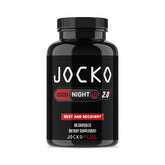 Jocko Fuel Good Night Sleep Aid bottle with 90 capsules for restful nights.