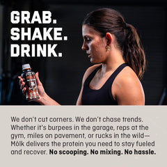 Jocko Mölk Pack of 12 demonstrates convenient protein supply.