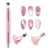 JODSONE cat-eye magnet 3-in-1 tool with pink-gold cylinders for quick, precise effects.