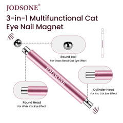 Detachable ball magnet from JODSONE enables galaxy or aurora nail looks.