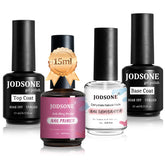 JODSONE nail dehydrator bottle closeup, boosts prep for stronger adhesion.