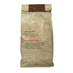 Joe Knows Coffee 2 lb bag label highlighting value and size