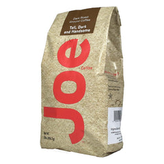 Joe Knows Coffee Tall Dark and Handsome Arabica beans close-up
