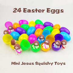 JoFAN Jesus squishies inside are soft and twistable for playful sensory fun.