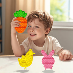 JoFAN pink bunny pop toy for fidgeting and mood boost