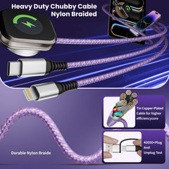Jogrytece durable nylon braid with aluminum connector for longevity.