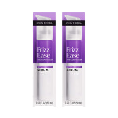 John Frieda Frizz Ease Controller extra-strength bottle for instant frizz control.