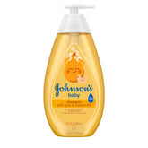 Johnson's Baby Shampoo bottle front showing aloe vera formula for gentle cleansing