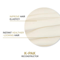 Joico K-PAK Reconstructor on wet hair with a glossy, healthy look