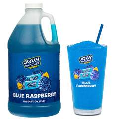 Jolly Rancher Slush Blue Raspberry bottle for quick slushies and bold fruit flavor