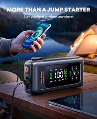 Joltekon emergency light provides bright 500‑lumen illumination at night.