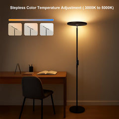 JOOFO color temperature options from 3000K to 5000K for ambiance