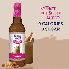 Jordan's Skinny Mixes Brown Sugar Cinnamon in a cup for latte flavor