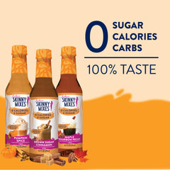 Jordan's Skinny Mixes fall syrup latte photo shows silky texture and flavor potential.
