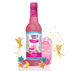 Jordan's Skinny Mixes Rainbow Candy Syrup bottle adds bright flavor to drinks without sugar.