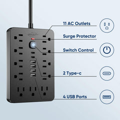 JouleLoom USB ports provide smart charging for phones and gadgets