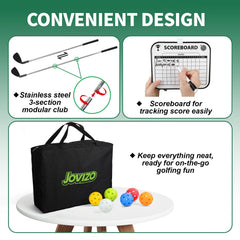 Jovizo Flags and Tees visualize a complete practice course for easy play