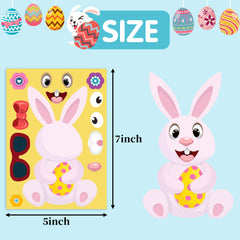Joy Bang Easter stickers for kids decorating bunny faces with reusable easy-peel designs.