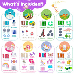 JOY SPOT! Space theme dough kit sparks exploration and hands-on discovery.