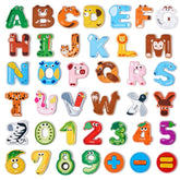 JoyCat letter A alligator magnets support early literacy and animal recognition.