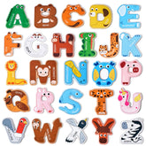 JoyCat Magnetic Letters A with alligator promote early alphabet recognition through interactive play