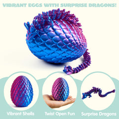 JOYIN 12-inch laser purple dragon ready to spark imaginative play.