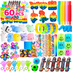 Joyin 60-pcs party favors set for kids, ideal prizes to spark joy at parties.