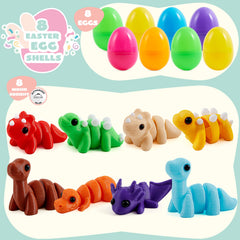 JOYIN articulated dinosaur mini toy shown, ideal desk decor and calming tactile play