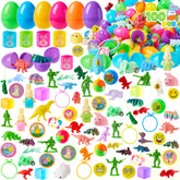 JOYIN 100Pcs prefilled Easter eggs pack shot for colorful egg hunts