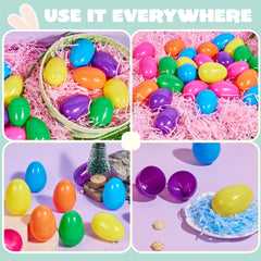 JOYIN Easter eggs durable plastic shells resist drops for active kids.