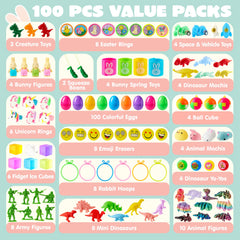 JOYIN Easter eggs showcase toy variety perfect for kids