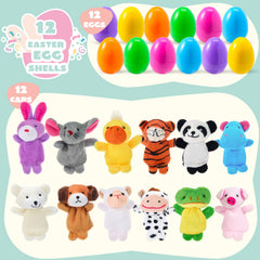 JOYIN Easter egg with finger puppet designed for storytelling play