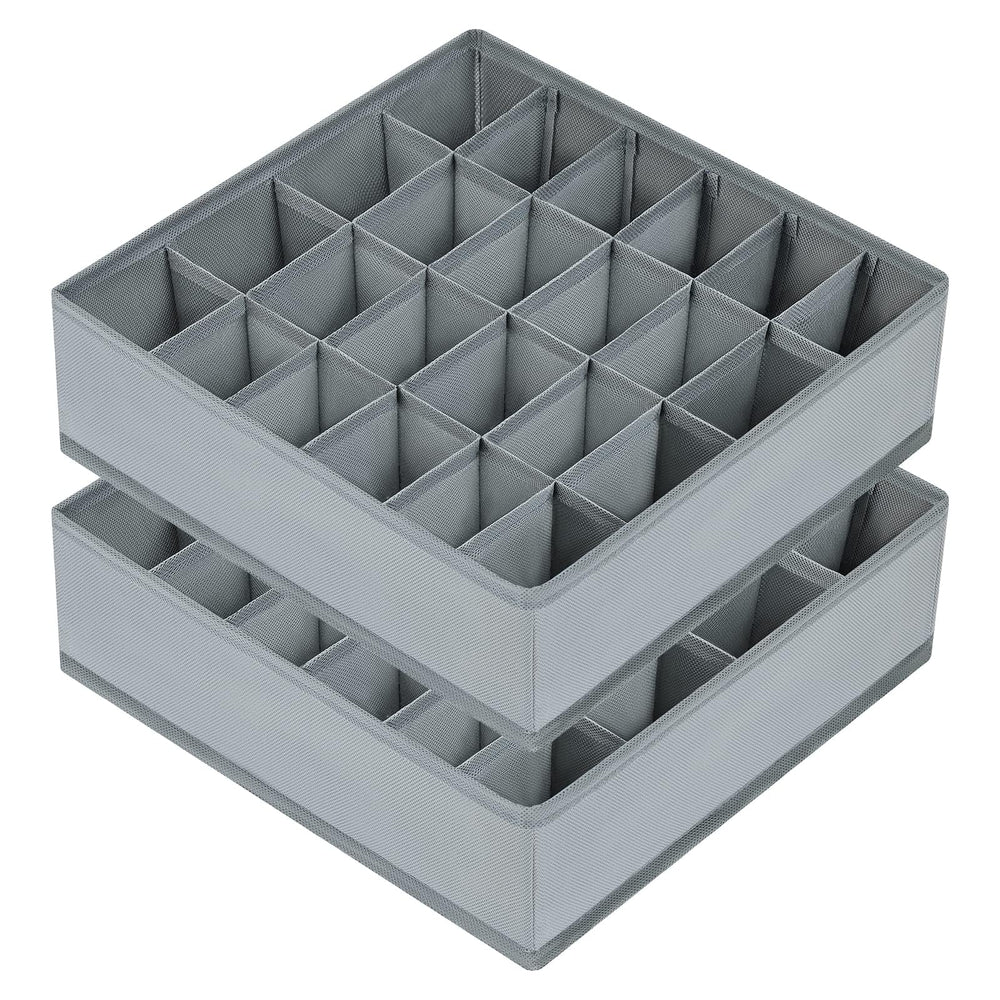 Joyoldelf sock-drawer-divider-2pack keeps socks neatly organized and easy to locate