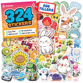Joyousa water bottle stickers—324pc set for easy bottle personalization and visibility.