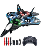 JoyRapt Drones: kids RC plane performing a 360° flip for exciting stunts.