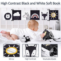 Joyreal high contrast cards, spark visual attention and early cognitive play