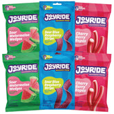 JOYRIDE blue raspberry strips pack shows bold flavor and low sugar benefits