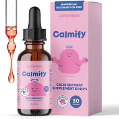 JoySpring Calmify Kids bottle with dropper for gentle daily calm.