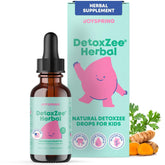 JoySpring cilantro detox bottle for gentle daily calm and focus.