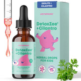 JoySpring DetoxZee bottle front for kids, easy daily use.
