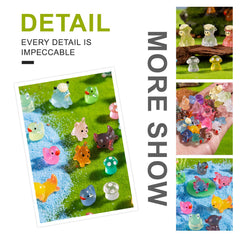 jrootouh resin frog figurine adds whimsy to mini landscapes and planters
