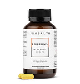 JSHealth Berberine capsule close-up for easy daily use.