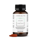 JSHealth Detox Debloat bottle front view for post-meal bloating relief.