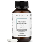 JSHealth Magnesium Sleep tablets in bottle promote relaxed nights.